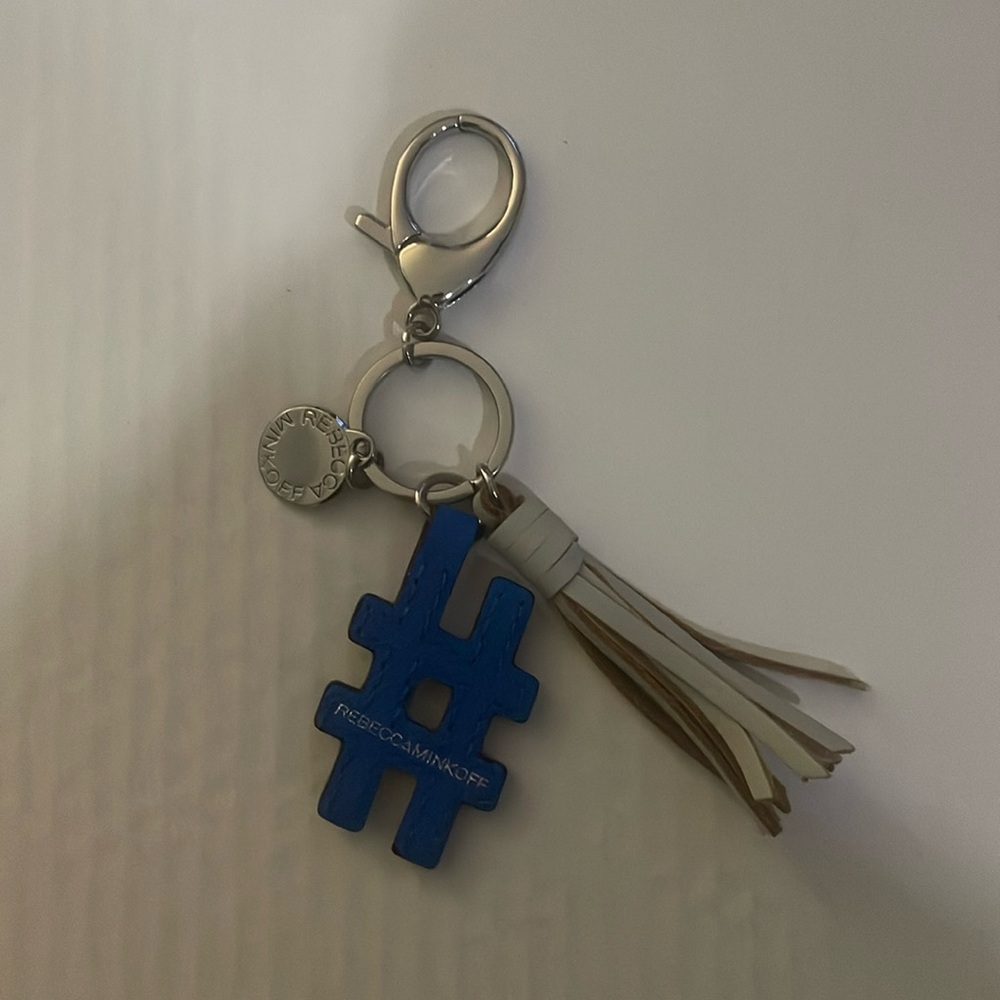 Rebecca Minkoff keychain/ bag charm